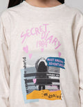 Nevada Kids Long Sleeve T-Shirt Babytery Fotoprint Secret Diary