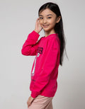 Nevada Kids Long Sleeve T-Shirt Top With Sequin Phone Whatever