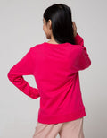 Nevada Kids Long Sleeve T-Shirt Top With Sequin Phone Whatever