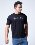 American Jeans Short Sleeve T-Shirt Typography Classic