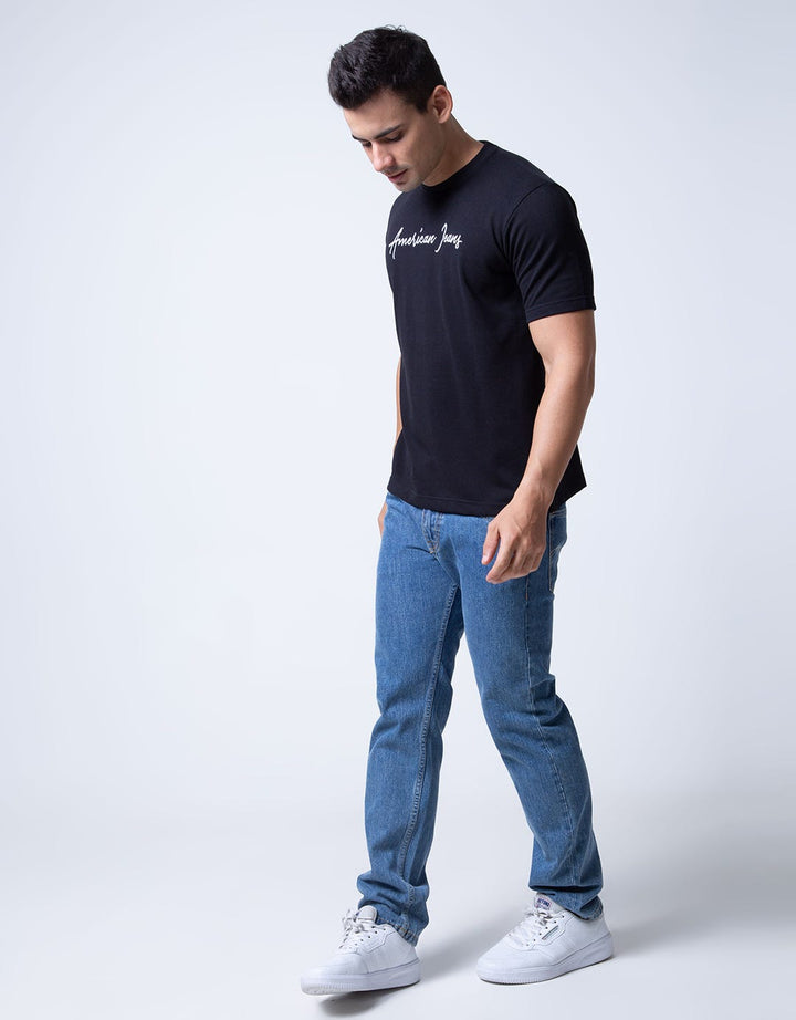 American Jeans Short Sleeve T-Shirt Typography Classic