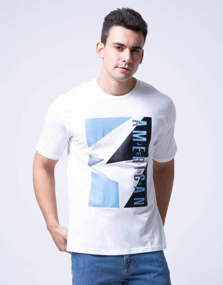 American Jeans Short Sleeve T-Shirt Graphic