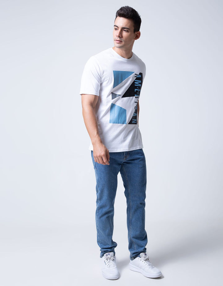 American Jeans Short Sleeve T-Shirt Graphic