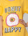 Aero Kids Short Sleeve T-Shirt Ki Top Donut Worry Be Happy