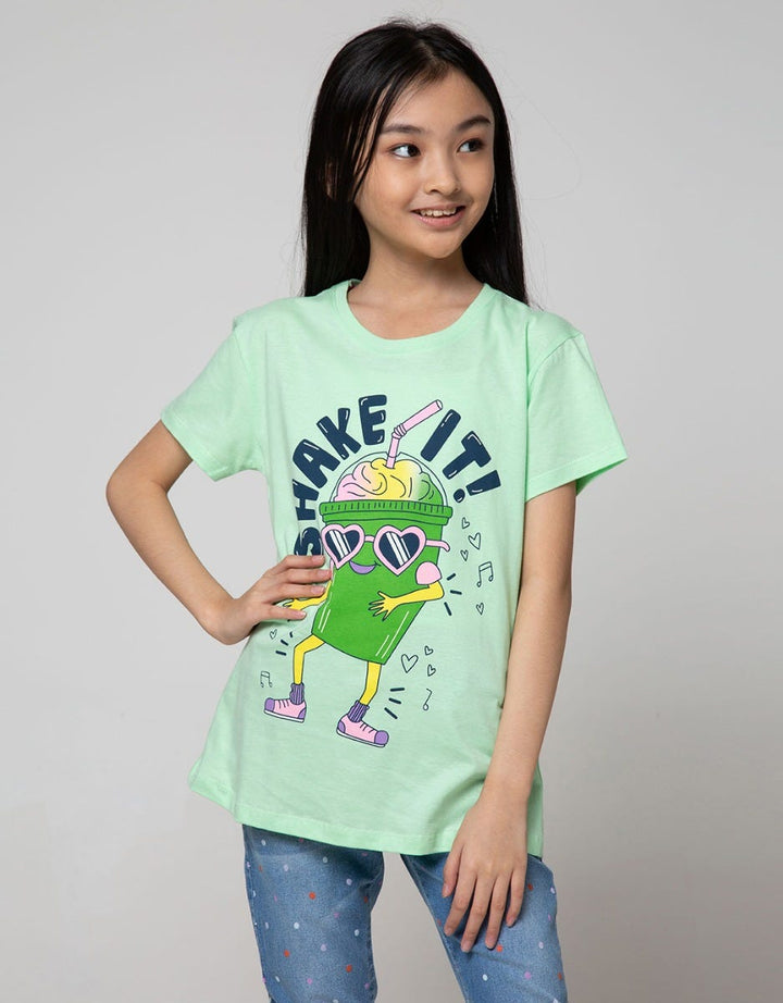 Aero Kids Short Sleeve T-Shirt Ki Top Shake It