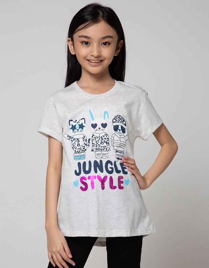 Aero Kids Short Sleeve T-Shirt Ki Jungle Style