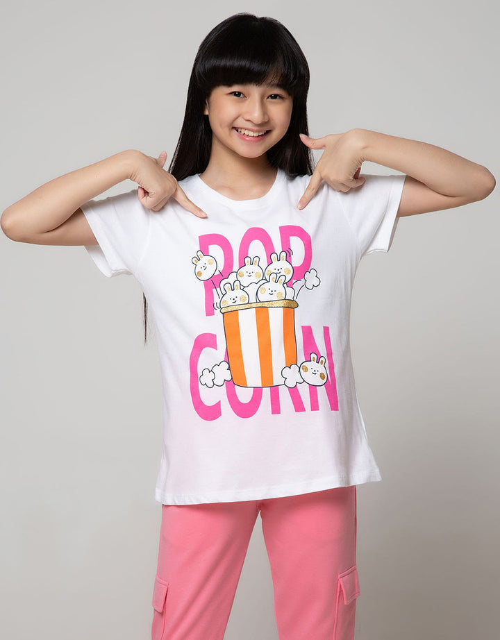 Aero Short Sleeve T-Shirt Basic Pop Corn