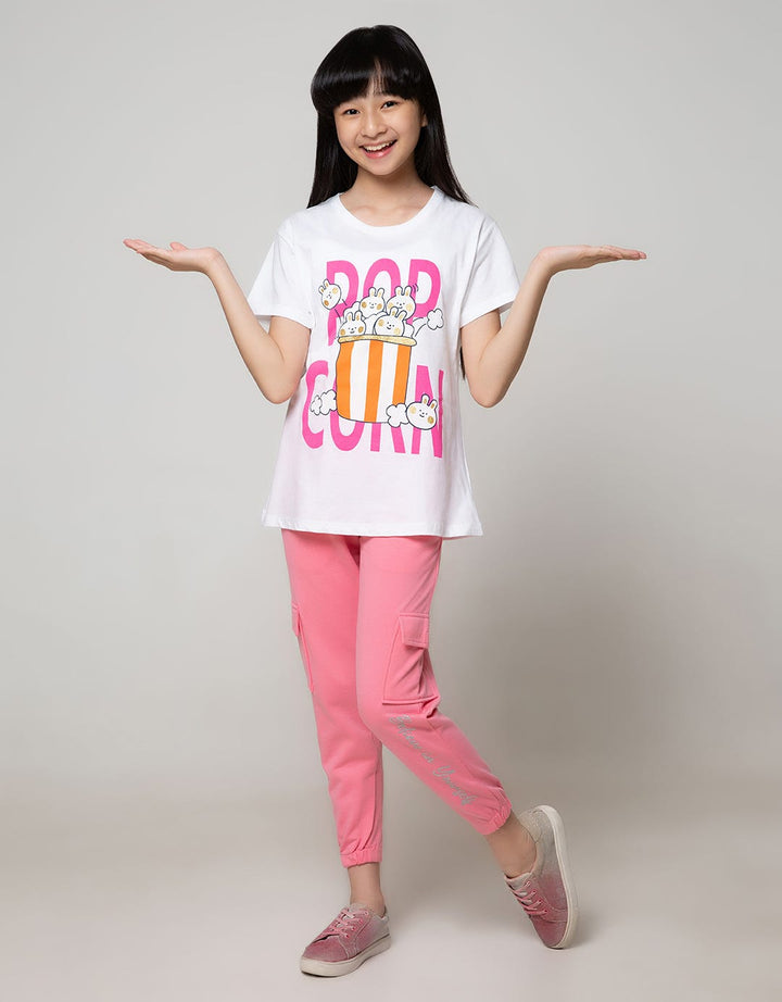 Aero Short Sleeve T-Shirt Basic Pop Corn