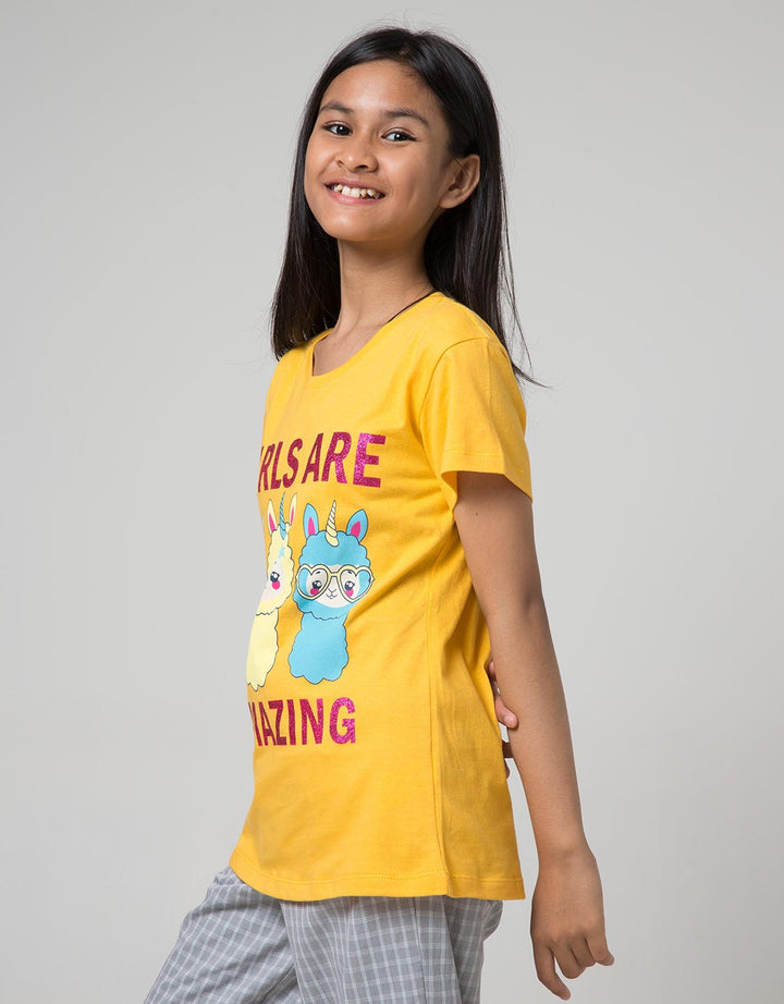 Aero Short Sleeve T-Shirt Basic Girls