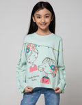 Aero Kids Long Sleeve T-Shirt Top Knit Dua Nonik Cute