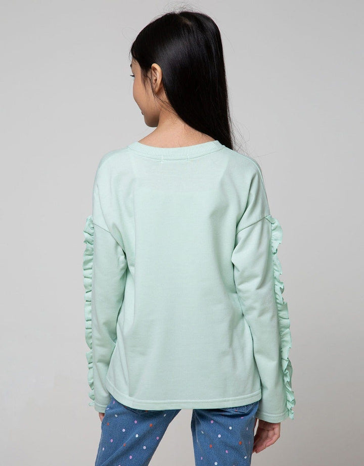 Aero Kids Long Sleeve T-Shirt Top Knit Dua Nonik Cute