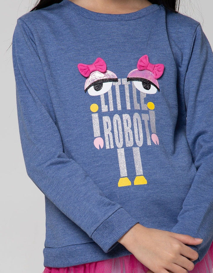 Neona Sweatshirt Swt Little Robot