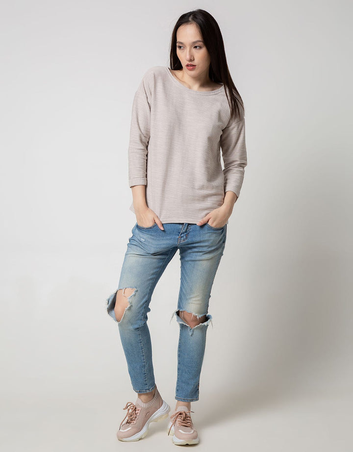 Phenomenal Long Sleeve T-Shirt Dropsleeved Stripes