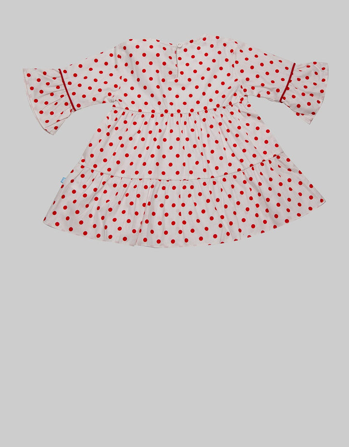 Pipiniko Long Sleeve Tunic Polkadot Love