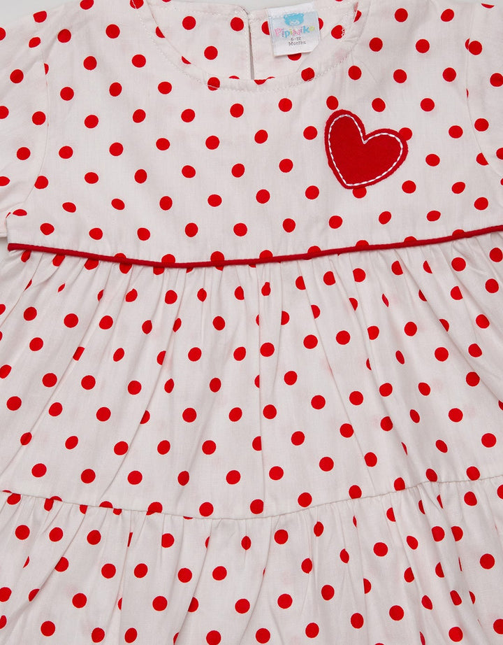 Pipiniko Long Sleeve Tunic Polkadot Love