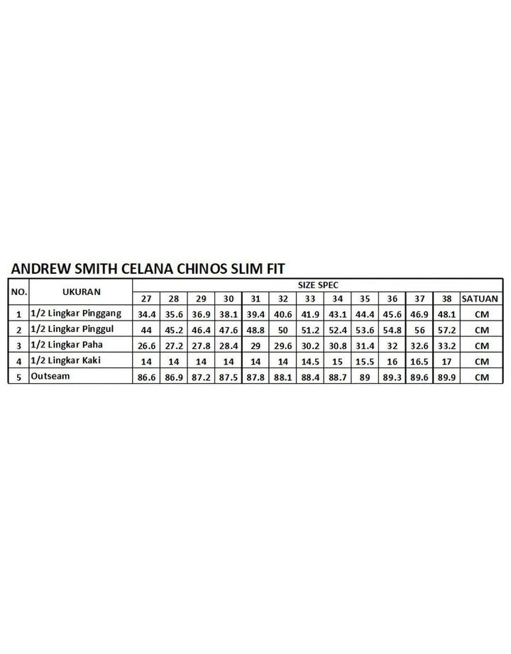 Andrew Smith Chinos Pria