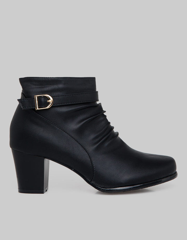 Laviola Boots Pantofel Buckle Wanita