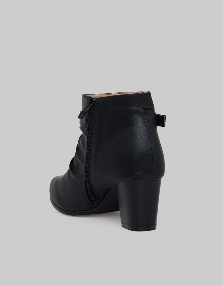 Laviola Boots Pantofel Buckle Wanita