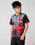 Marvel Spider-Man Body Eyes Glow Kids Short Sleeve T-Shirt
