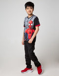 Marvel Spider-Man Body Eyes Glow Kids Short Sleeve T-Shirt