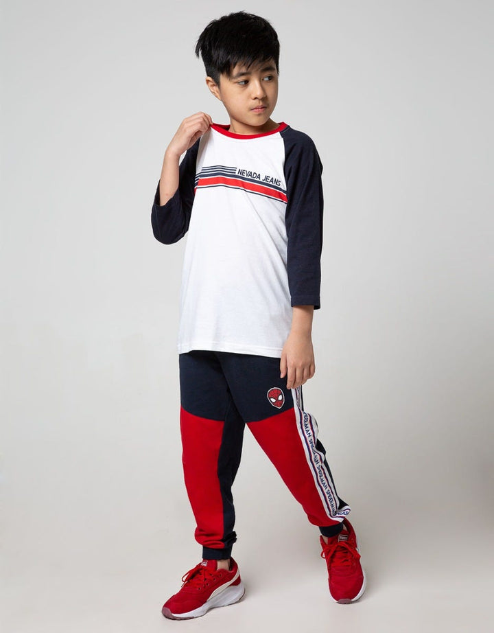 Marvel Spider-Man Boys Ribbon Jogger Pants