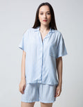 Nevada Short Sleeve Pyjama Shorts Cutie Stripe Part 2