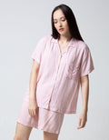 Nevada Short Sleeve Pyjama Shorts Cutie Stripe Part 2