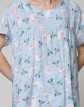 Nevada Short Sleeve Pyjama Shorts Illama Cactus