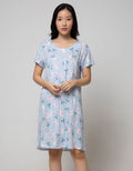 Nevada Short Sleeve Midi Dres Short Sleeve Illama Cactus