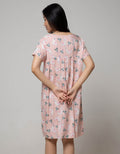 Nevada Short Sleeve Midi Dres Short Sleeve Illama Cactus