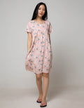 Nevada Short Sleeve Midi Dres Short Sleeve Illama Cactus
