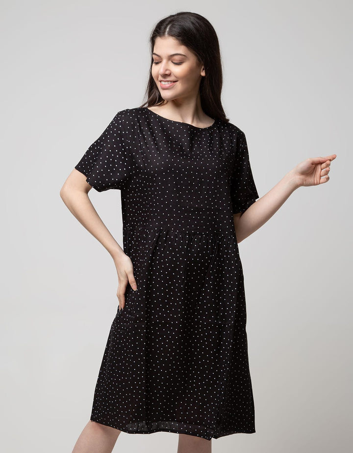 SS MIDI DRESS BITTY