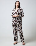 St. Yves Long Sleeve Pajama Pants Soft Adenium