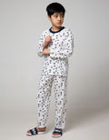 Kidz Too Top - Bottom Pajama Set Long Sleeve Long Pants Fullprint Bubble