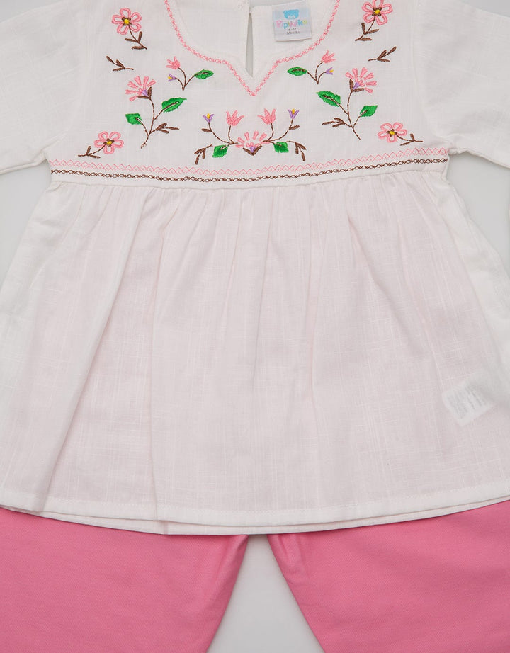 Pipiniko Top Bottom Eid Flower Set