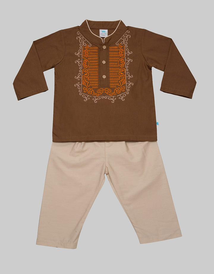 Pipiniko Top - Bottom Set Koko Kancing Full