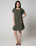St. Yves Sleepwear Short Sleeve Midi Dress