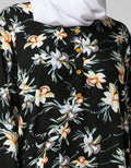 St. Yves Ls Maxi Dress Dark Cleome