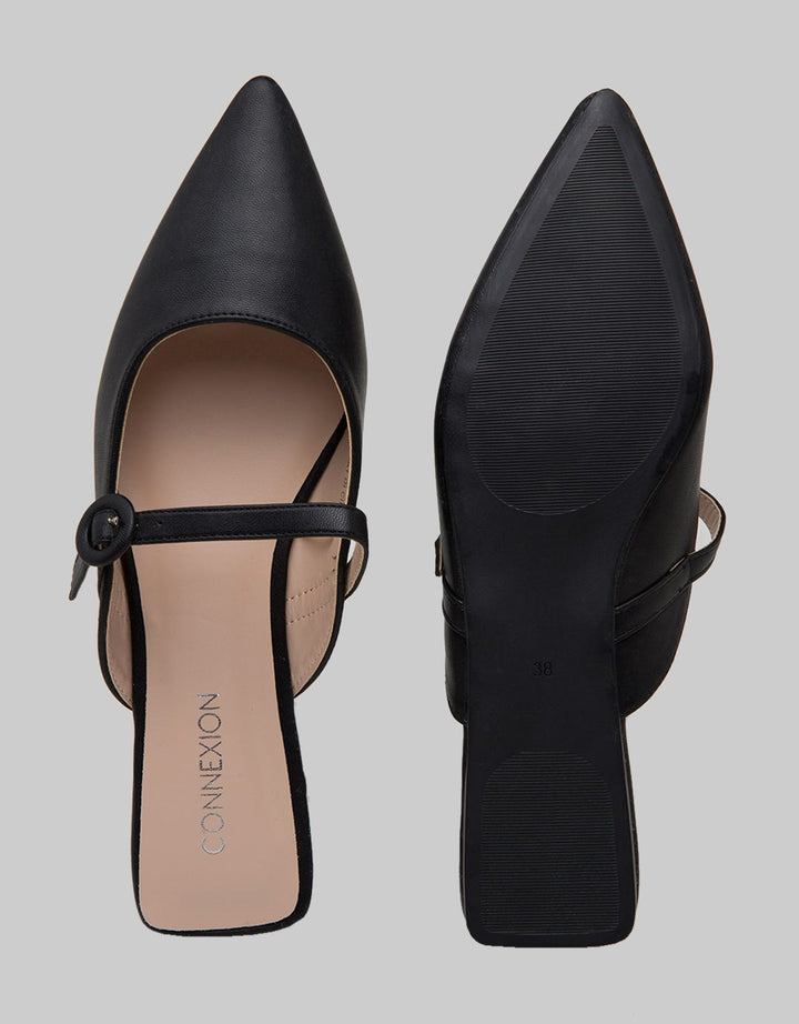 Connexion Mule Sandals Buckle