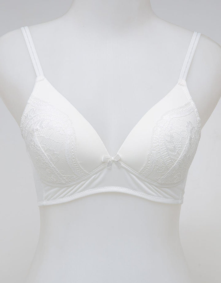 St. Yves Non Push Up Regular Bra Lace Offwhite