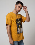 Nevada Men Denim Short Sleeve T-Shirt Print Adventure