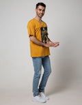 Nevada Men Denim Short Sleeve T-Shirt Print Adventure