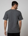 Nevada Men Denim Short Sleeve T-Shirt Print Adventure