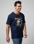 Nevada Short Sleeve T-shirt Print Denim Style