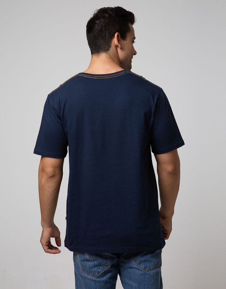 Nevada Short Sleeve T-shirt Print Denim Style