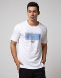 Nevada Short Sleeve T-shirt Print Denim