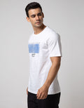 Nevada Short Sleeve T-shirt Print Denim