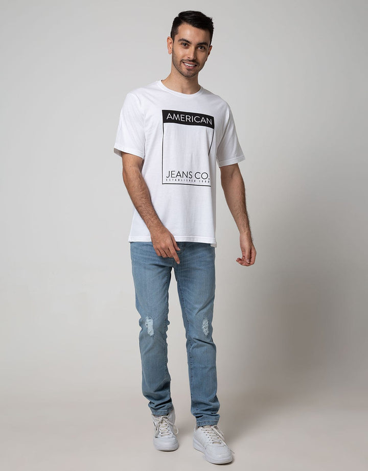Nevada Long Pants Denim Slim Fit With Destroy
