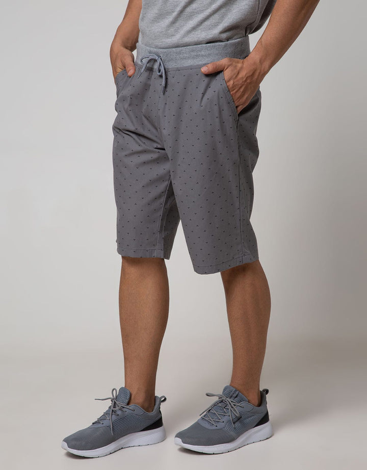 Nevada Short Pants Ds Rib Print 3 Square