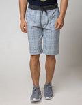 Nevada Short Pants Ds Rib Print Abstract Check Men